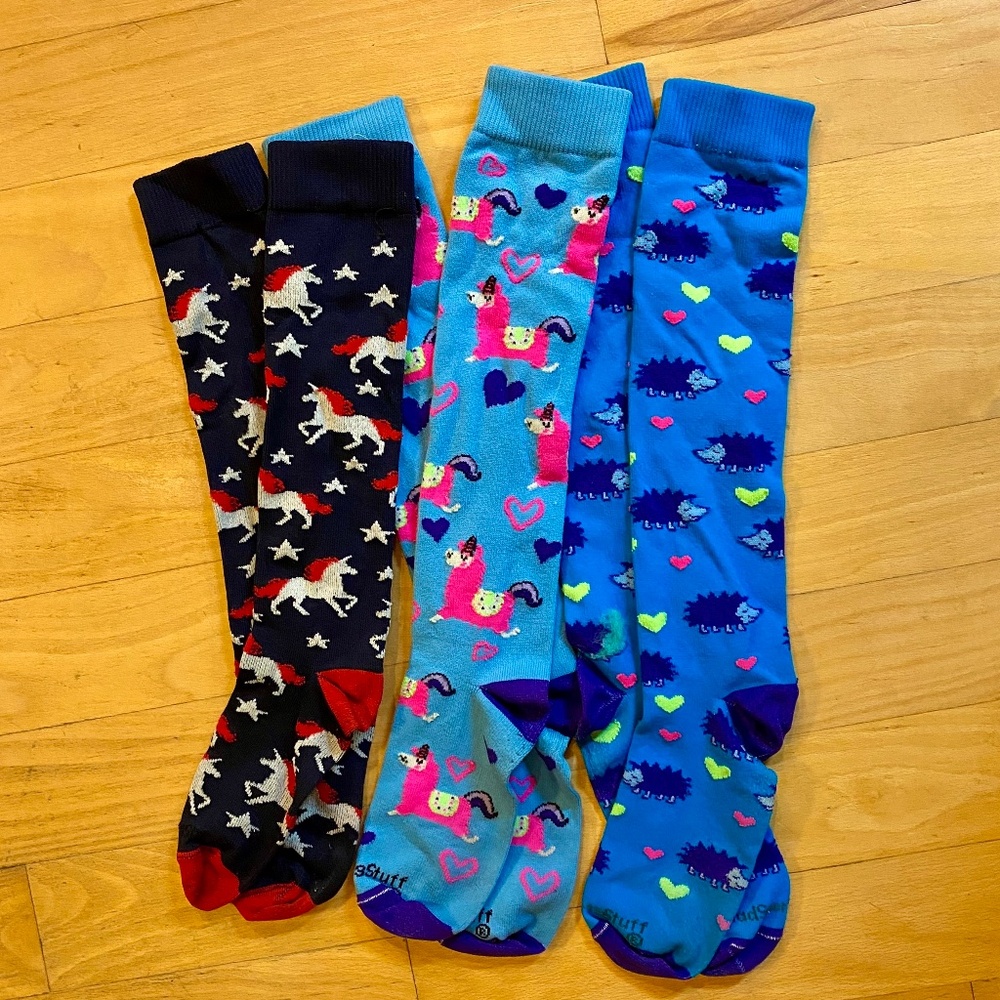 Three Pairs of decorative soccer socks-2 from MadSportStuff